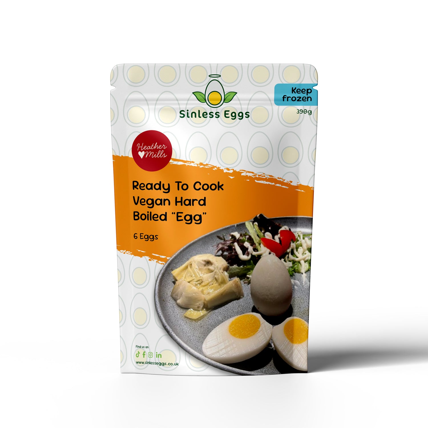 Vegan Hard Boiled Egg - Pack of 6