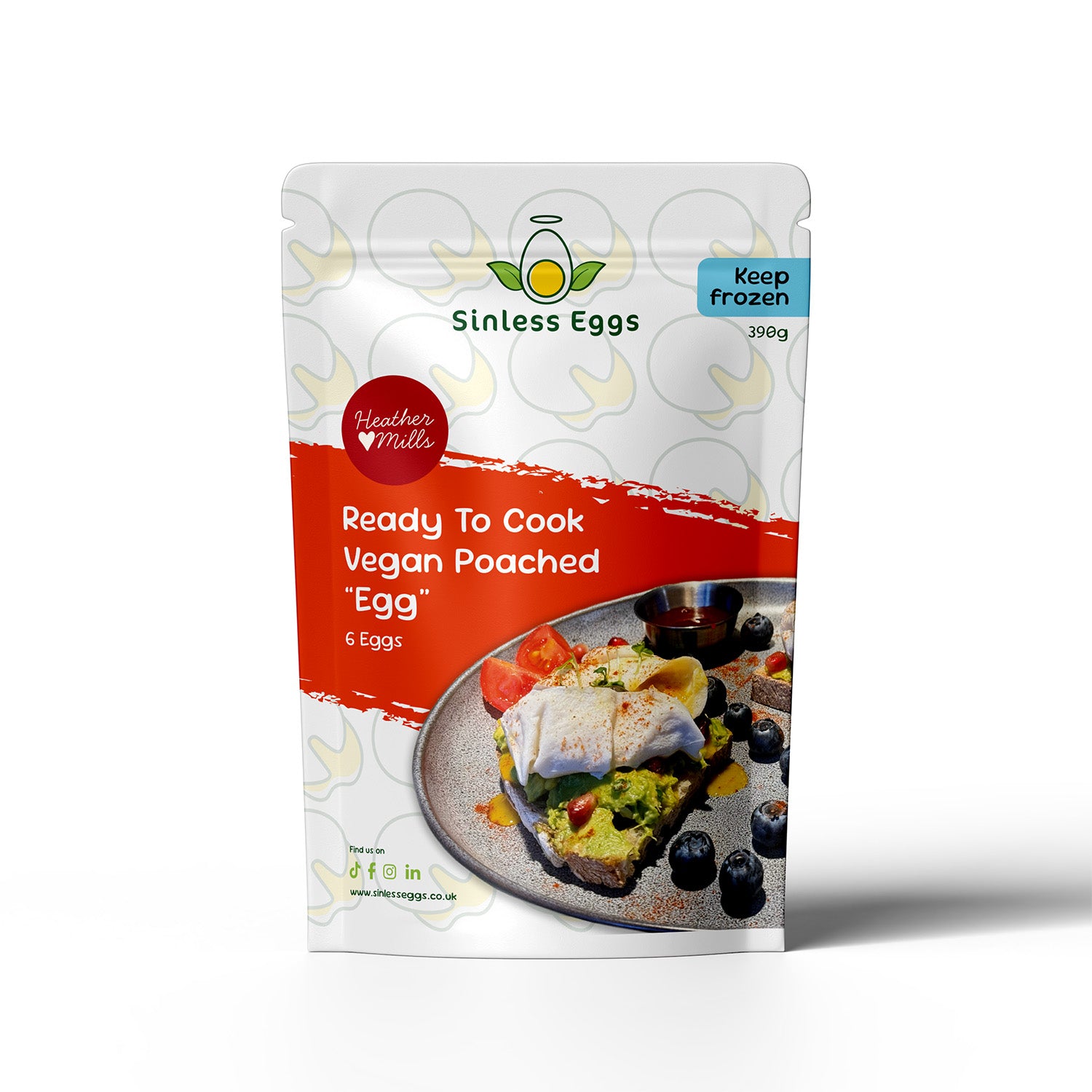 Ready To Cook Vegan Poached Eggs - 6 Pack